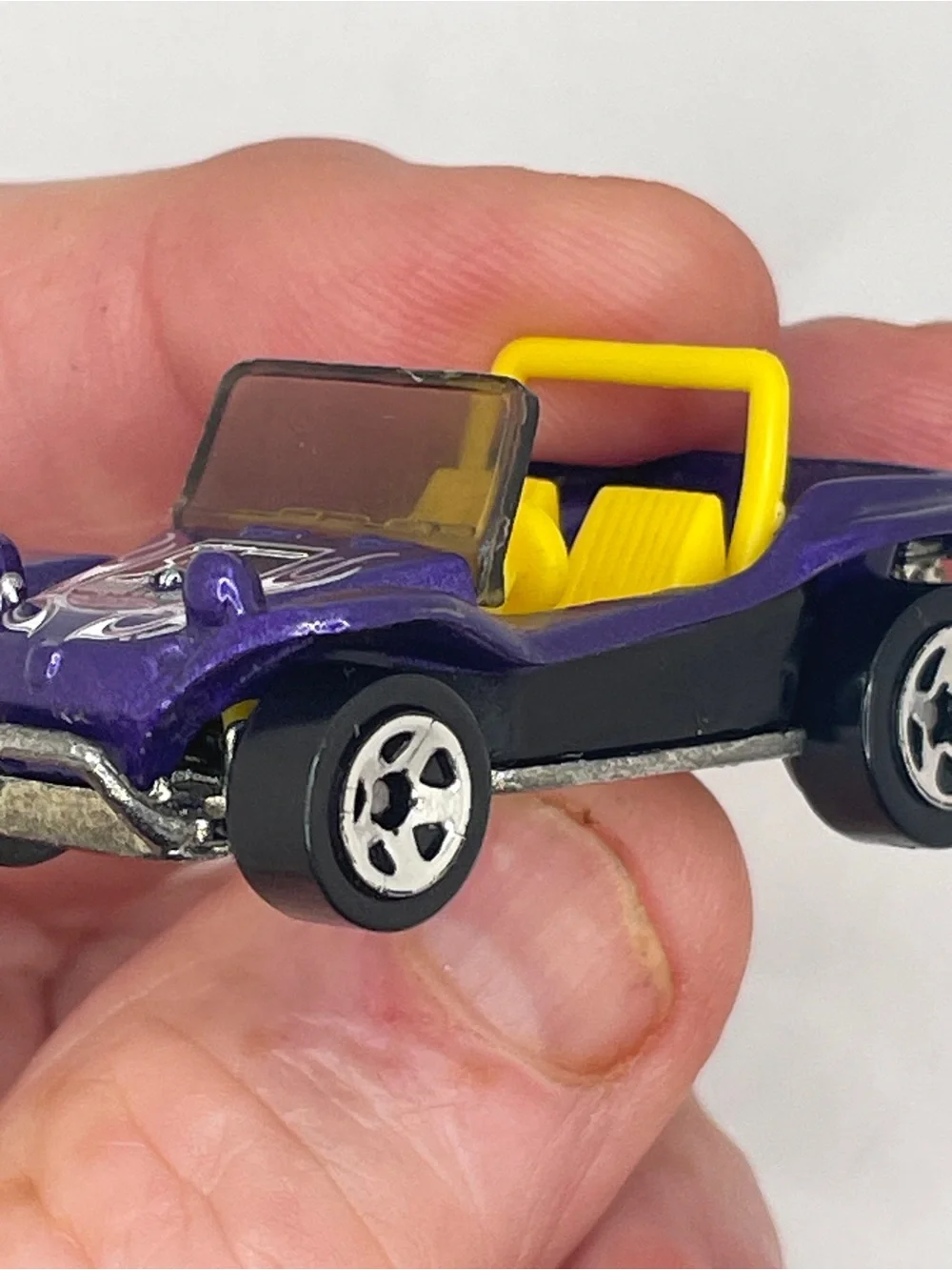 Hot Wheels Meyers Manx Purple Dune Buggy 2002 Diecast 1:64 Scale Toy